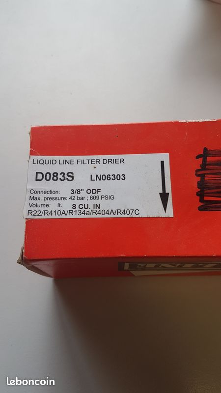 Totaline deshydrateur d083s (image 1)