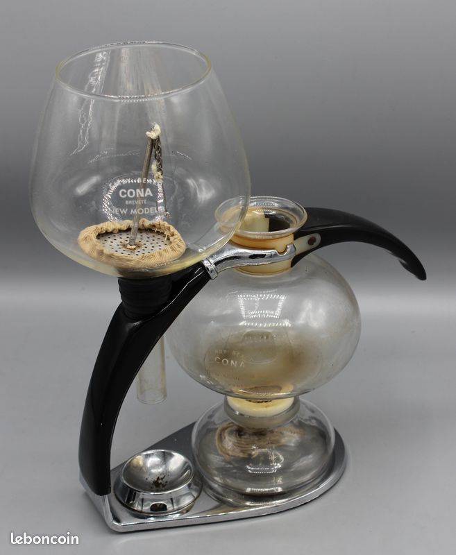 Cafetière CONA vintage en verre - Arts de la table