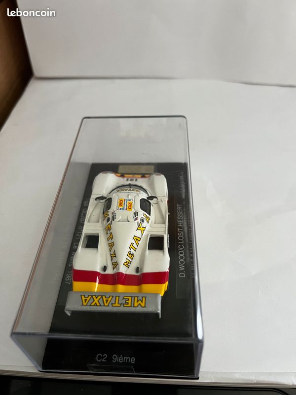Argo JM19 #200, Fritsch/Pilette/Libert, 24h Le Mans 1987, 1:43 Spark S7321 ALFRE Argo JM19 #200, Fritsch/Pilette/Libert, 24h Le Mans 1987, 1:43 Spark S7321 ALFRE