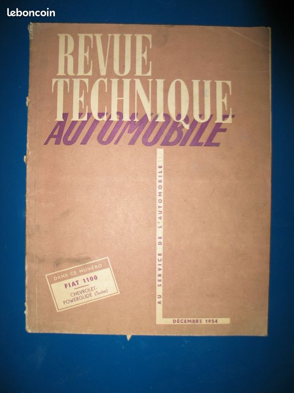Revues Techniques années 50-60 (image 2)