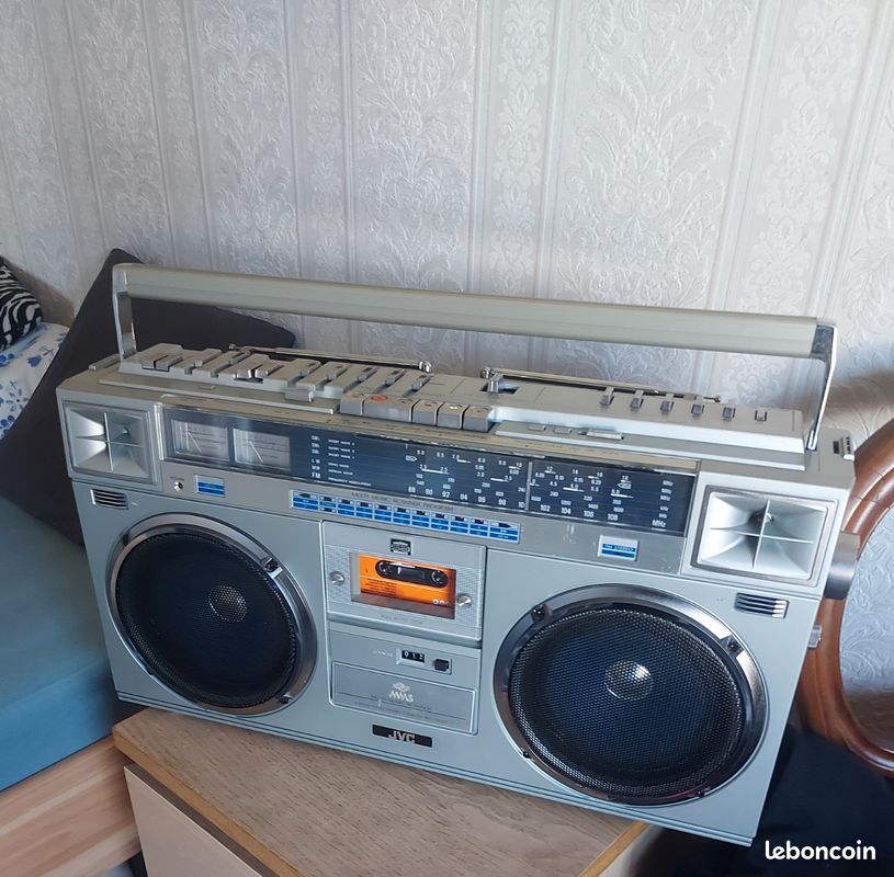 JVC rc-m70l Ghettoblaster ( radio fonctionne uniquement et non le lecteur K7 !!) | eBay