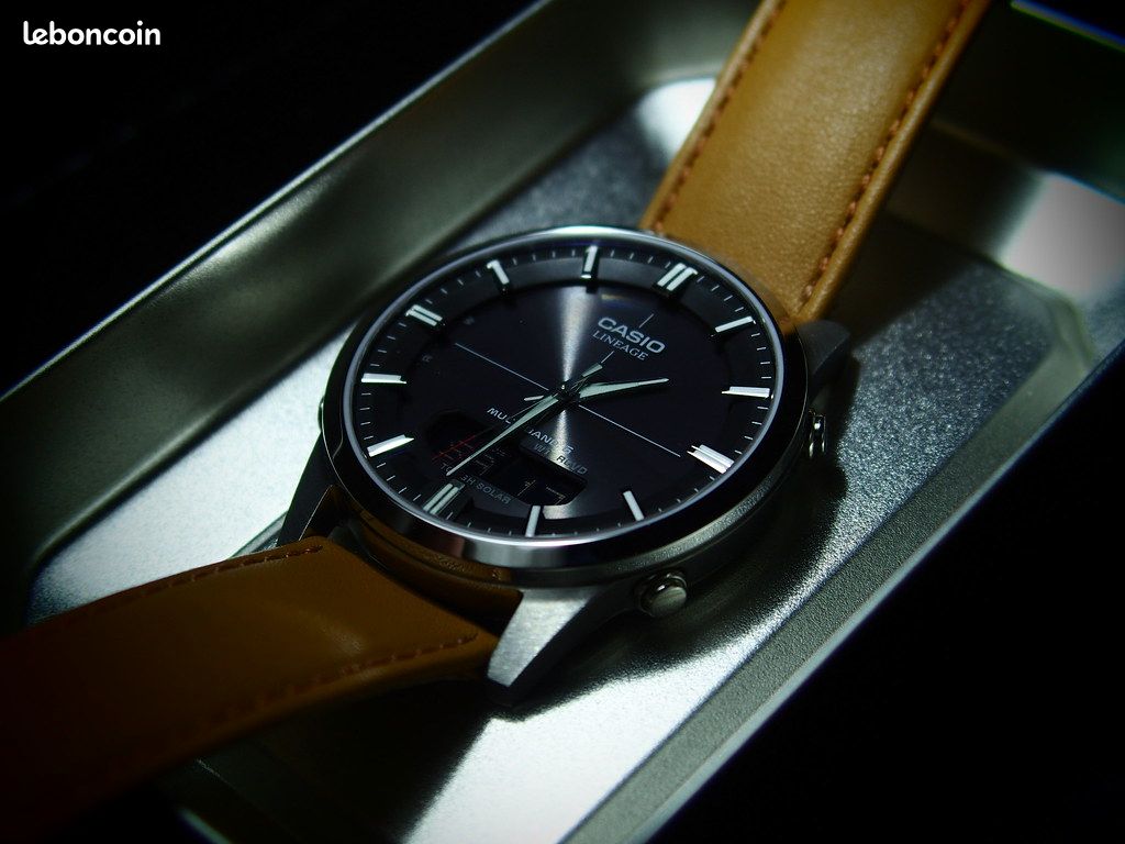 [Neuf] Montre Casio Lineage Solaire Radiopilotée Saphir Neuve - Waveceptor M170D LCW-M170D-1AER (image 8)