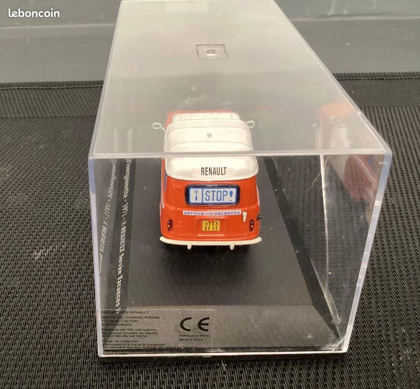 1/43 RENAULT 4 TRAFFIC CAMPING CAR 1971 HACHETTE - Miniaturas coleccion a escala