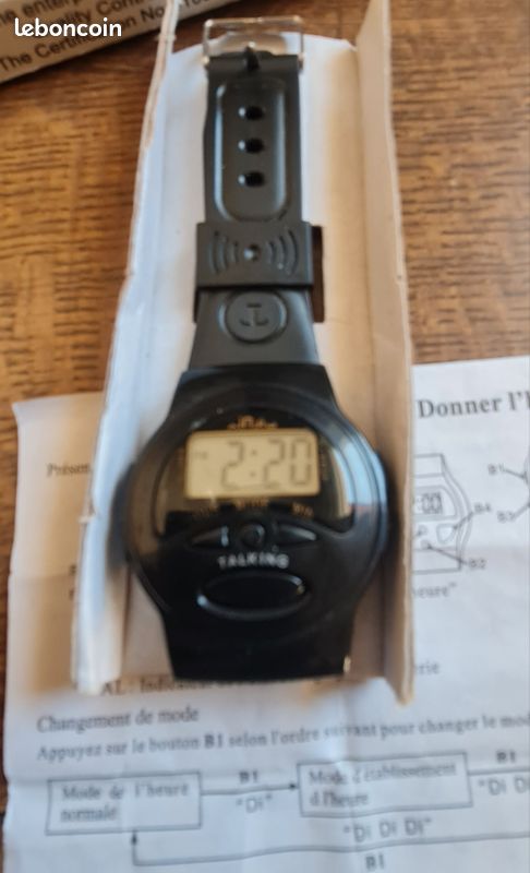 Montre Parlante pour non voyant, neuve (image 1)