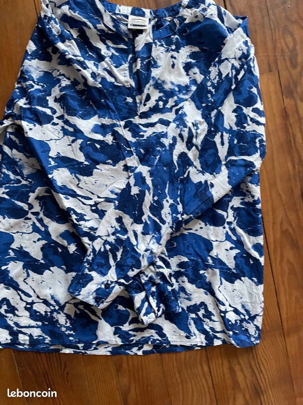 Blouse oxbow bleue (image 5)