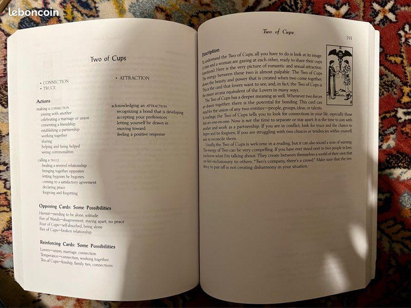 Livre Learning the tarot Joan Bunning (image 2)