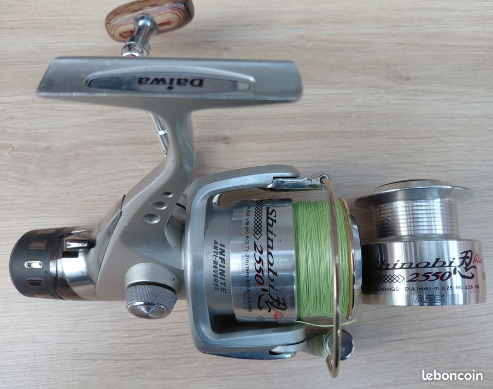Moulinet Toupie Vintage Daiwa 4300 Japon – Pêche Eau Douce