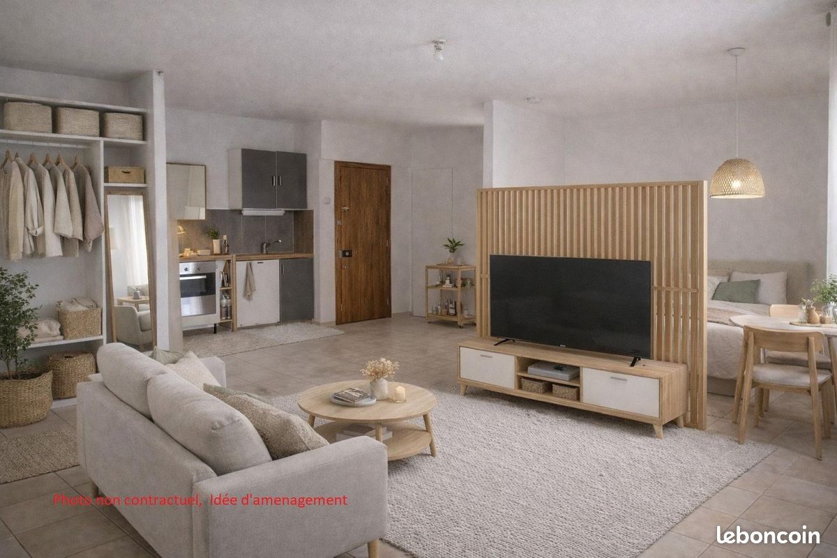 Appartement 1 pièce 26 m² · à Vizille · 26 m² · 375 €/mois