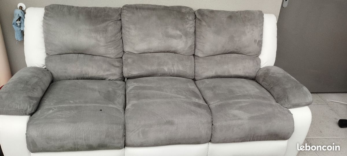 Je vend mon canapé puisque je me suis acheté un plus grand qui est encore en bonne état mais n est p (image 4)