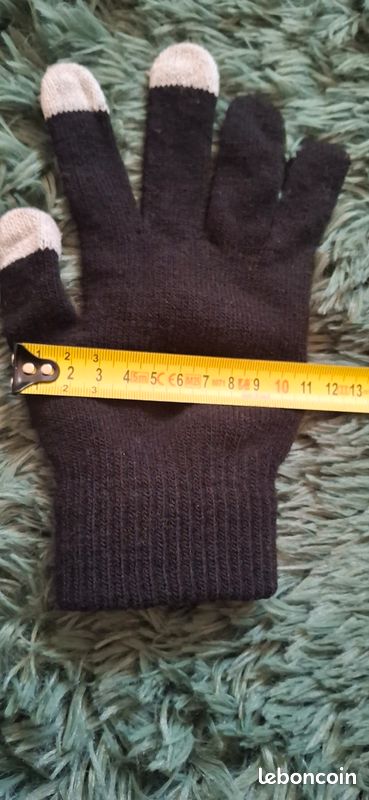 Gants Tactiles pour smartphone très pratique en Hiver - Taille unique Neuf Livraison OK 👍 (image 3)