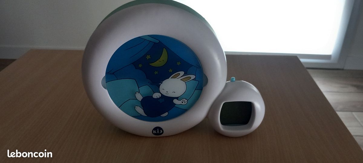 Veilleuse – Réveil pour enfant 3 en 1 Pabobo Kid Sleep « Moon » (image 3)