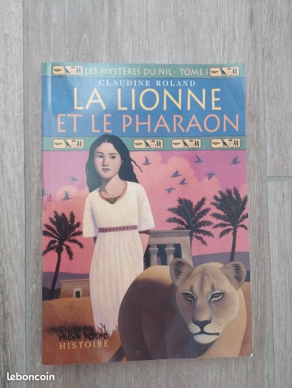 Livre la lionne et le pharaon (image 1)