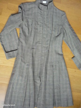 Pull Court Blanc Sarah Pacini - Taille S/38 - 100% Coton - Vintage - Occasion Très Bon État