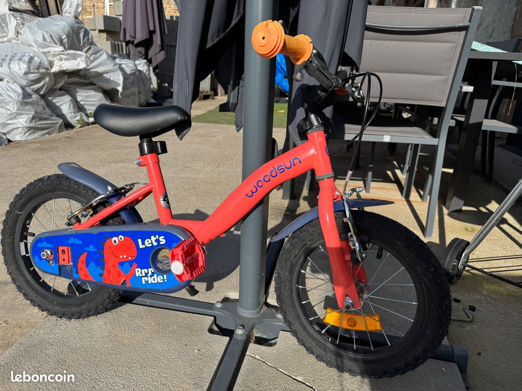 Vélo 14 pouces woodsun dinosaure Vélos