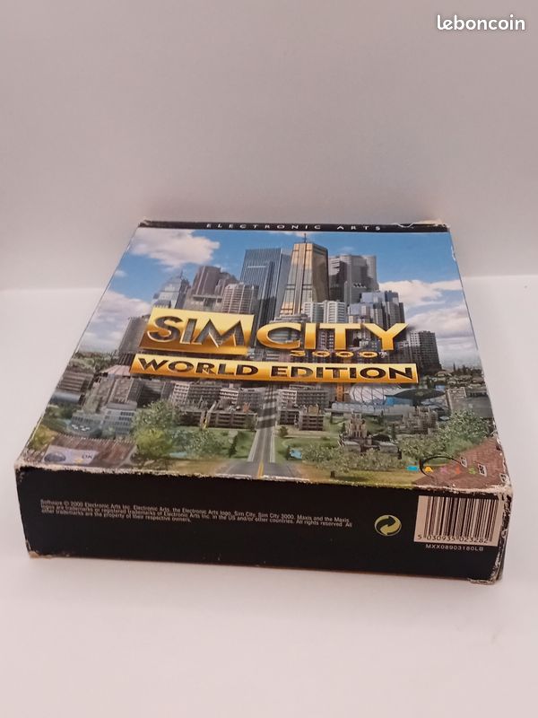 cd n°2 (manuel) du jeu Sim city 3000 edition mondiale PC FR