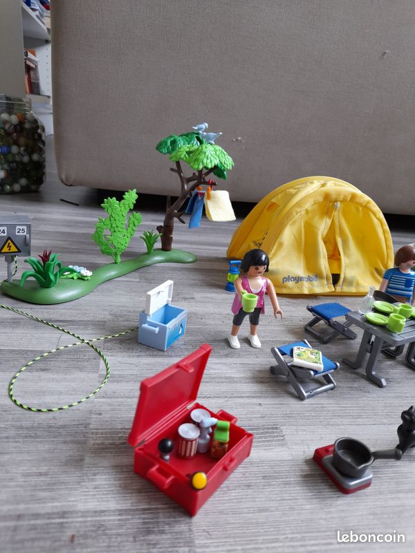 Camping + piscine Playmobil (image 3)