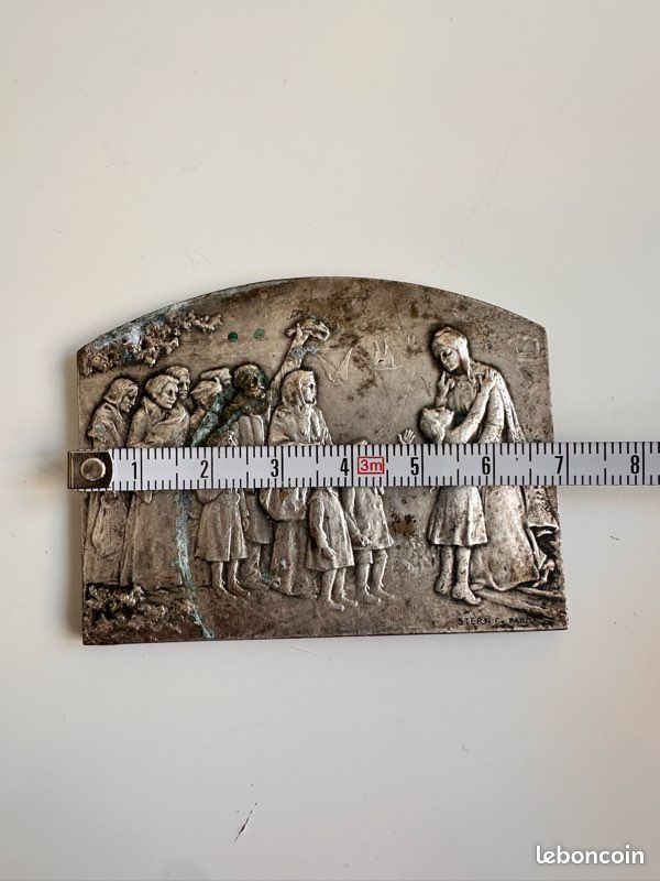 Plaque commémorative “La France Reconnaissante” 1914–1918 – STERN PARIS (image 3)