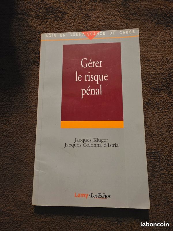 Gérer le risque penal