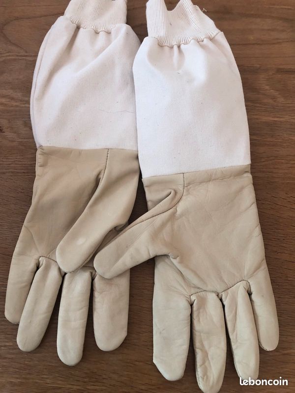 Luwint Gants d'apiculture en cuir de chèvre de qualité supérieure Luwint Gants d'apiculture en cuir de chèvre de qualité supérieure