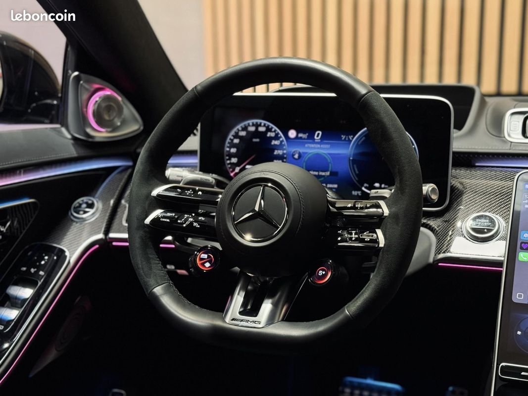 Mercedes classe s 63e 4.0 v8 802 amg limousine e performance origine france full options tva recuperbale 63 (image 25)