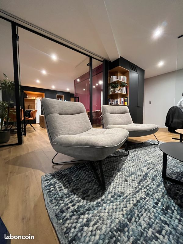 Lot de 2 fauteuils design La Redoute – très bon état (image 6)