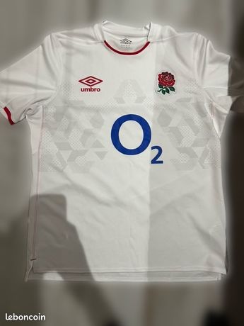 Maillot Angleterre Rugby Umbro - Domicile Blanc 2020-2021 - Neuf Dans Sa Boîte - Toutes Tailles Disponibles
