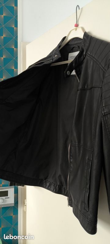 Veste Springfield taille M simili cuir (image 12)