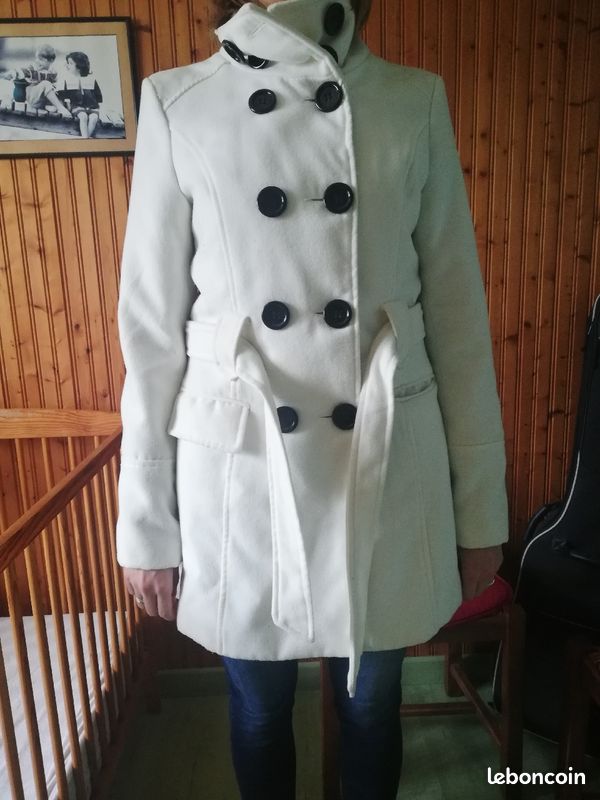 Veste blanche femme (image 1)