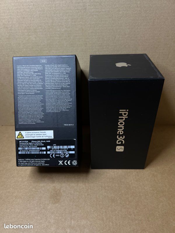 Boîte Vide IPhone 3GS – Apple – Occasion