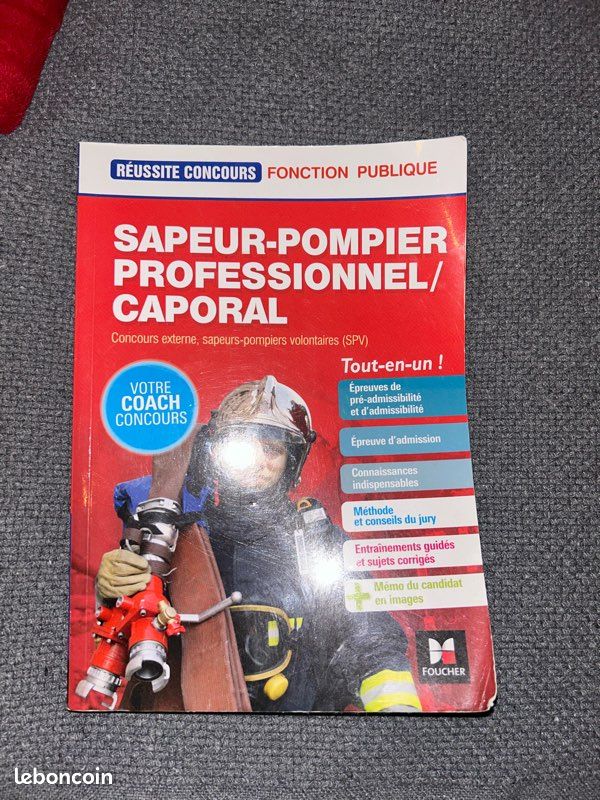 Livre caporal sapeurs pompiers (image 1)