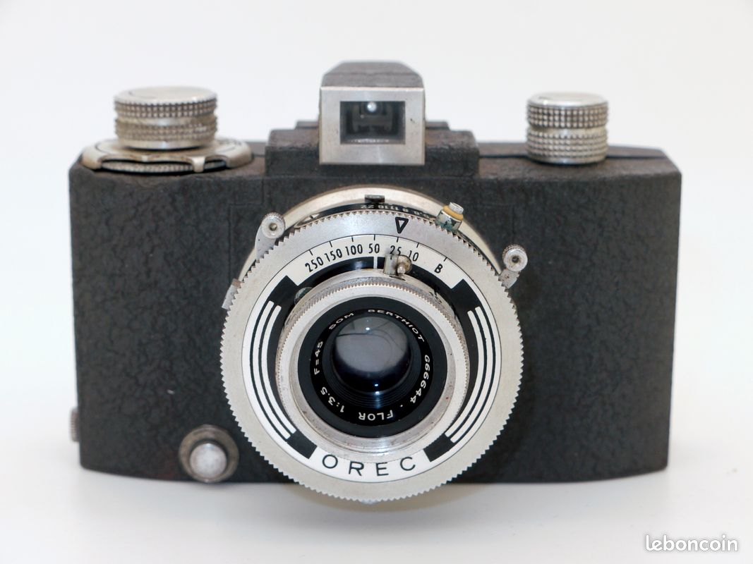 Objectif Photo Laiton Ancien - Type Petzval, Fabrication Française