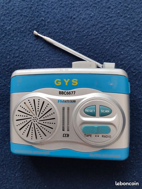 Walkman REXSOUND MS-770T - Baladeur K7 Avec Radio FM (Rare, Occasion Fonctionnel)