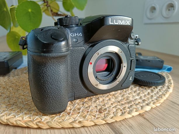 Appareil Photo Hybride Panasonic Lumix DMC-GH4 - Occasion En Bon état - Enregistrement 4K, AF - Noir