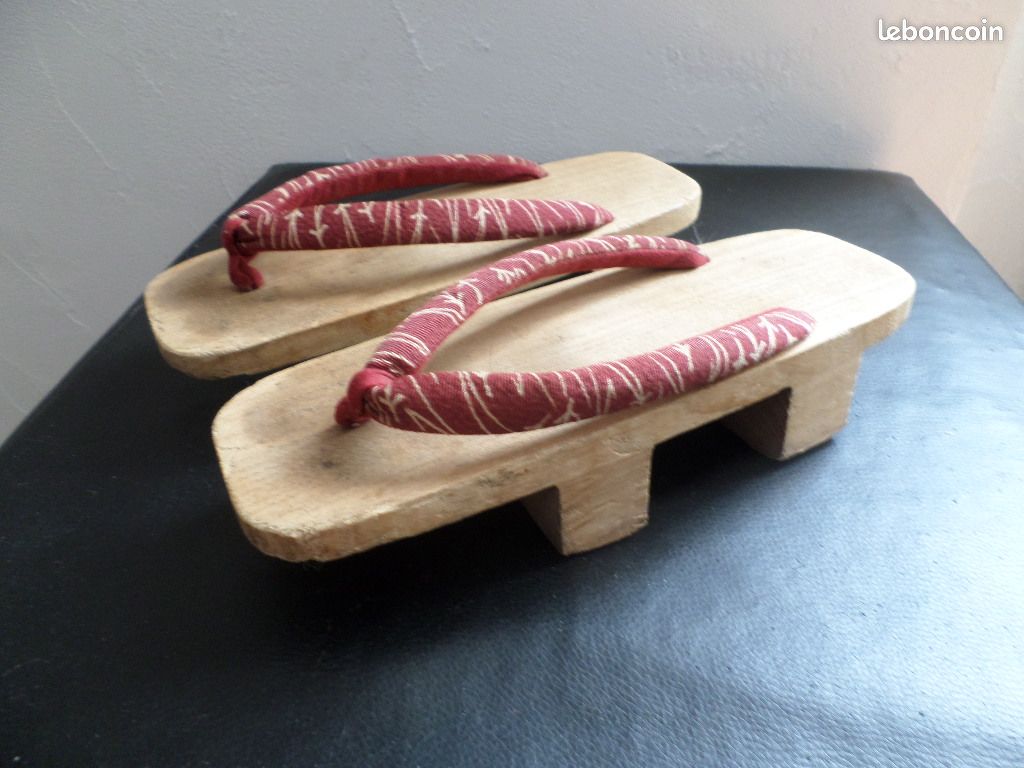 Sandale Japonaise Tong Japonaise En Bois Claquette Chaussure