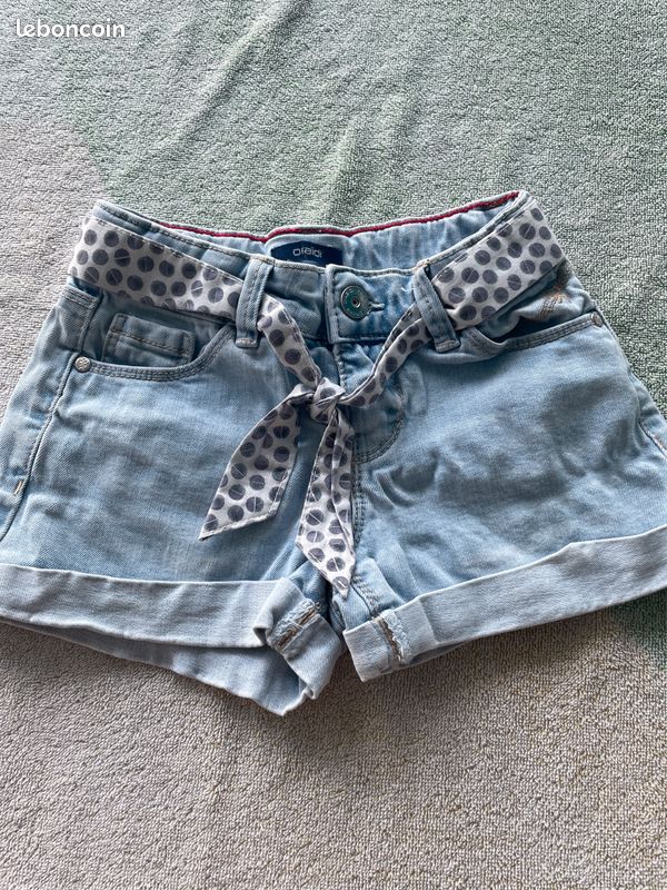 Shorty Denim à Manchettes Roulées The Children's Place - Taille 10 - Neuf Avec Étiquettes