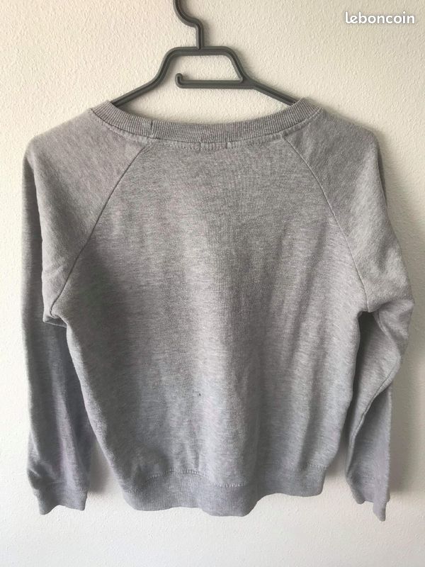 Vends pull gris (image 3)