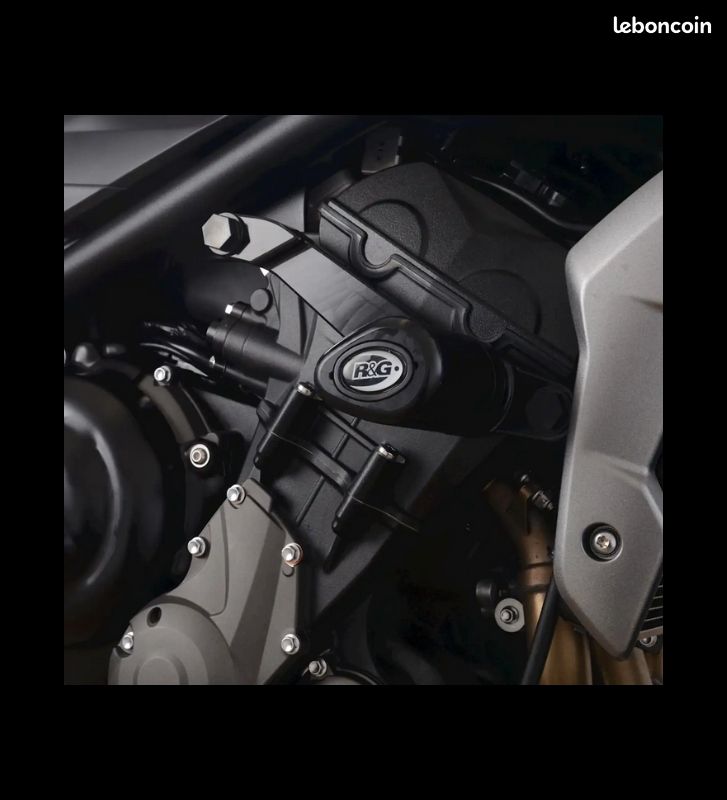 Tampons de protection R&G Triumph 660 Trident (image 3)