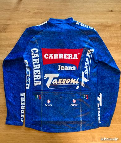 Maillot Vélo Vintage Carrera Jeans Nalini Tassoni - Taille XXL, Occasion