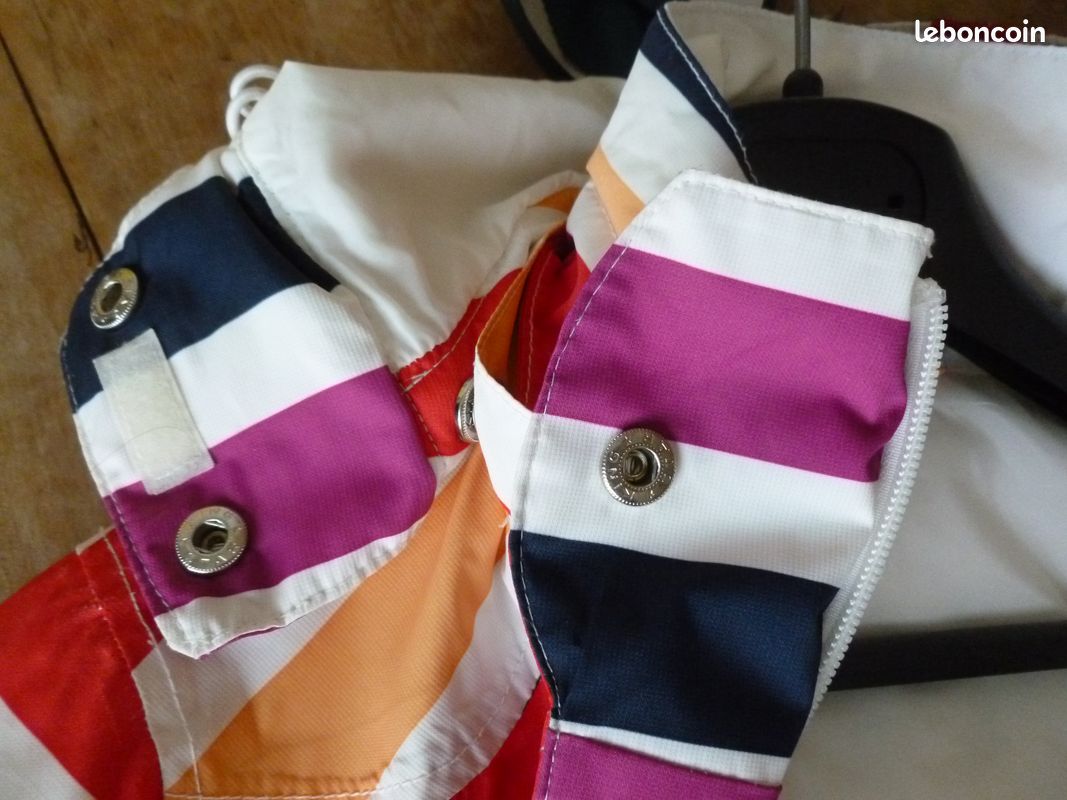 Magnifique anorak roxy à rayures (image 5)