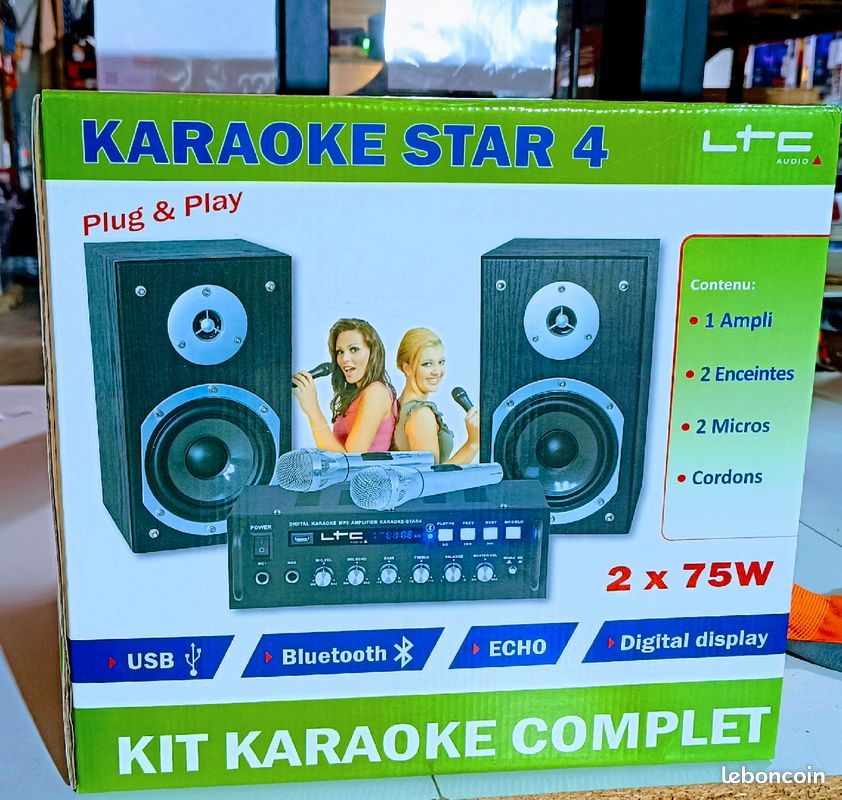 KARAOKE STAR 4 - Ampli Bluetooth - (image 1)