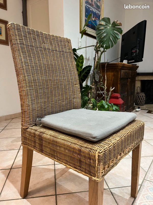 Très jolie Chaise en rotin (image 2)
