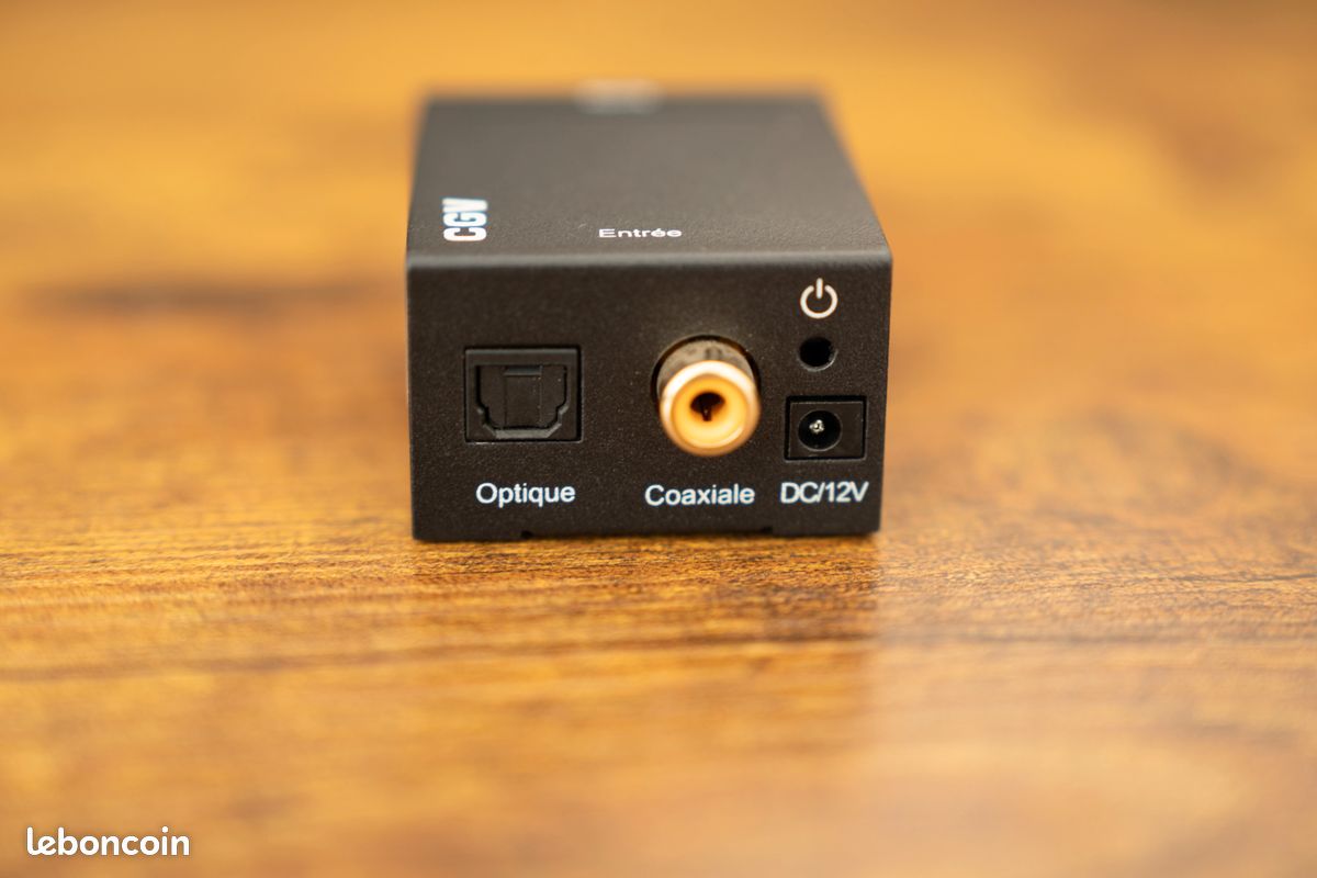 Convertisseur Audio Numérique Vers Analogique DOP-R - SPDIF Optique/Coaxial Vers RCA Et Jack 3.5mm