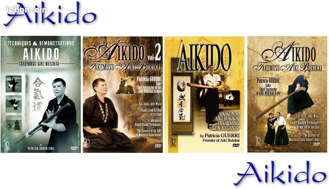Coffret 4 DVD Aikido Patricia Guerri (image 1)