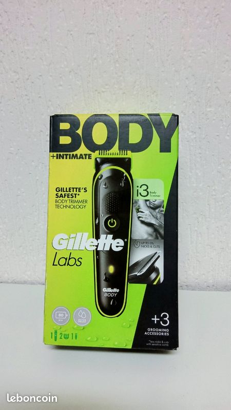 Tondeuse Gillette Labs Body et Intimate i3 - Neuf (image 1)