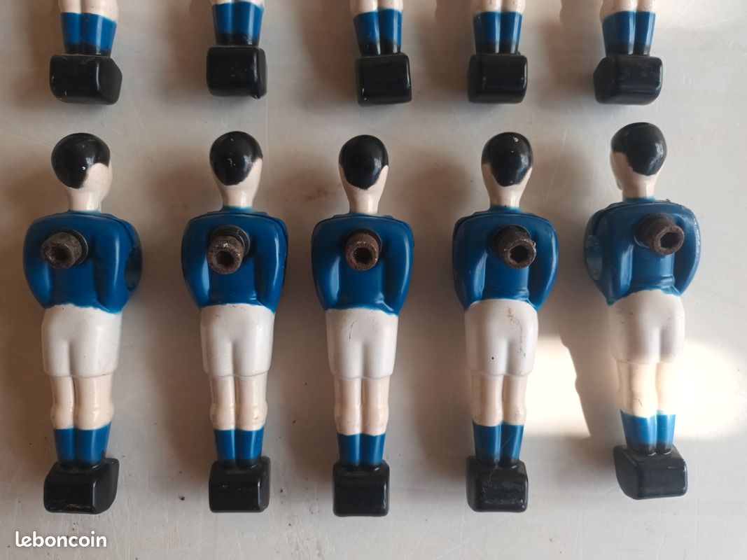 Lot de 10 joueurs bonzini babyfoot en alu (image 9)