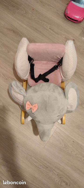 Éléphant a bascule Nattou (image 3)