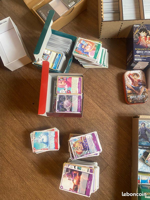 Lot One Piece TCG (bulk + boîte vide + deck jamais utilisé) (image 3)