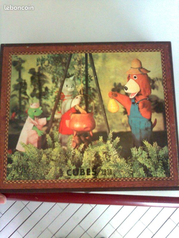 Jeu de cubes LA MAISON DE TOUTOU (image 1)