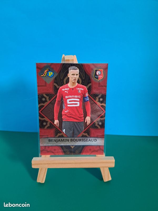 Carte Panini Score Ligue 1 2022/2023 - Benjamin Bourigeaud (Stade Rennais) N°164