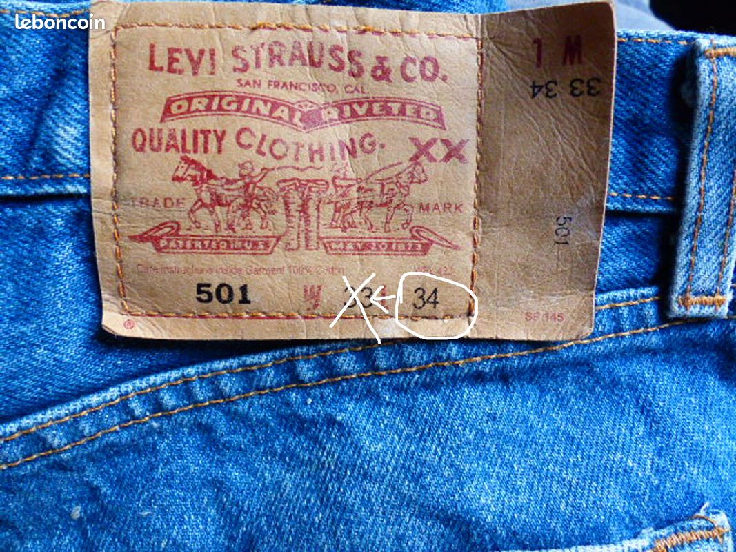Levi's 501 taille 44 FR (image 12)